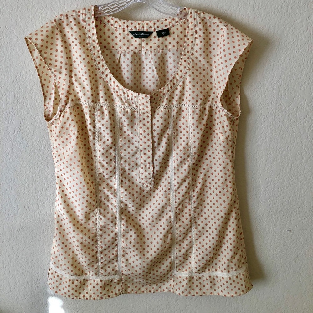 Eddie Bauer Scoop Neck Top